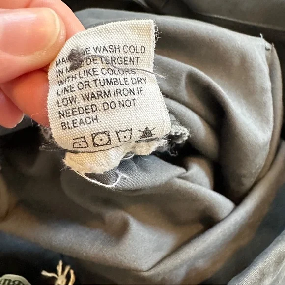 Bridge & Burn The Lou Utility Jumpsuit NWT NEW Large Slate - Picture 12 of 13